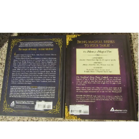 The Unofficial Harry Potter Cookbook & The Unofficial Disney Parks Cookbooks - Picture 2 of 6